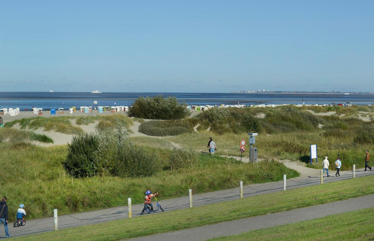Ferienwohnung Residenz Am Sandstrand Norddeich Norden Exterior foto