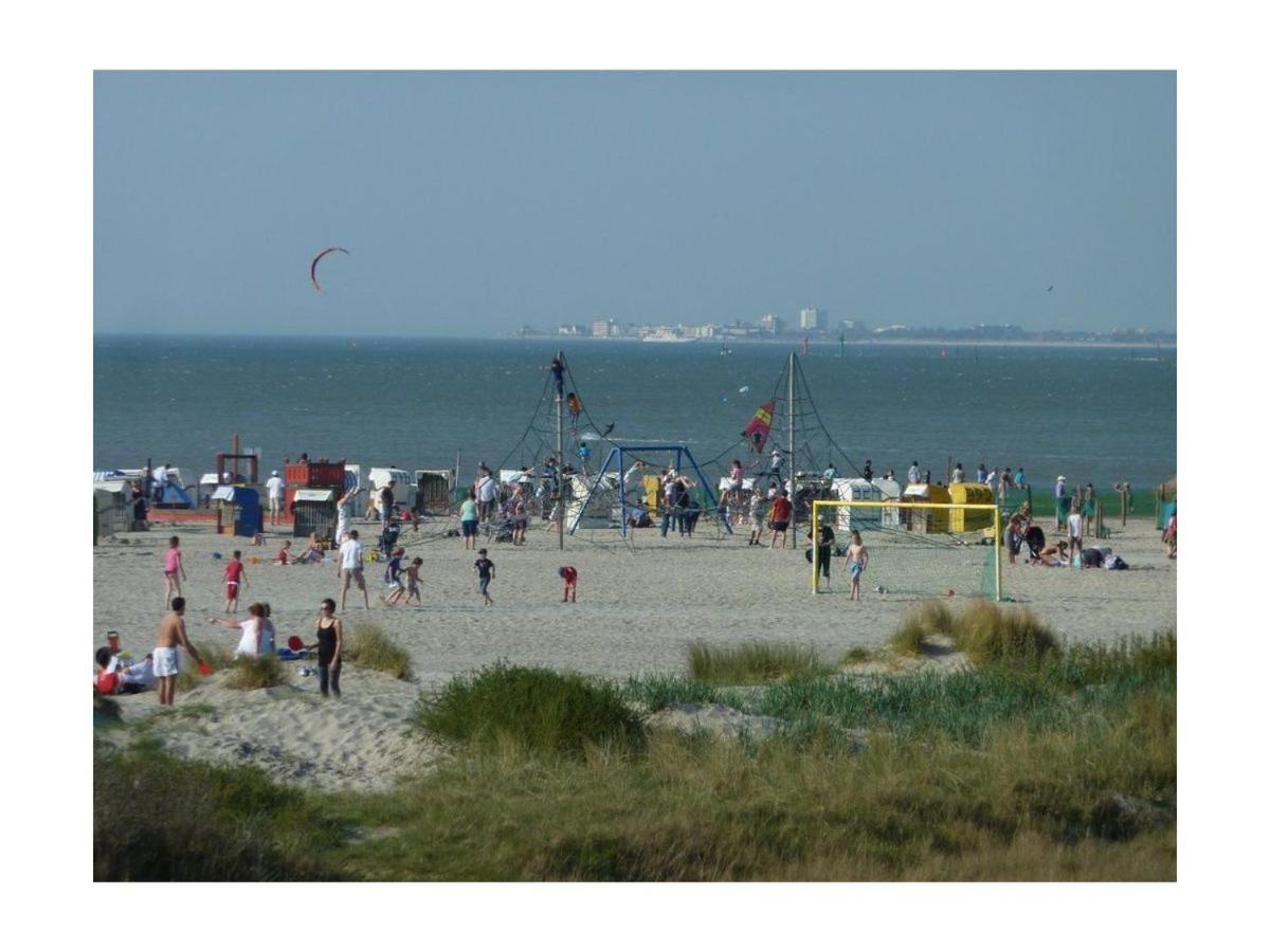 Ferienwohnung Residenz Am Sandstrand Norddeich Norden Exterior foto